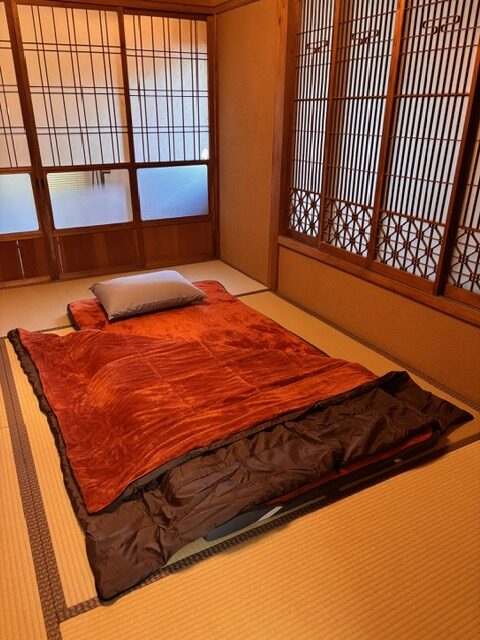 和室の寝具の写真